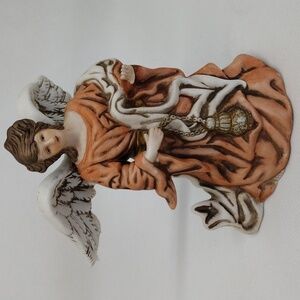 Vintage RR Roman Joy To The World Musical Angel Figurine